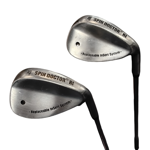 Vist Large View of Product Image Which is Used Spin Doctor 52 AND 60 DEGREE SET Golf Wedge Mens RH 52 Degree