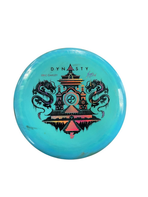 Vist Large View of Product Image Which is Used Infinite Discs DYNASTY ERIC OAKLEY Disc Golf Driver Teal