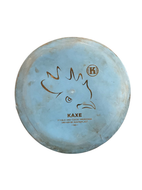 Vist Large View of Product Image Which is Used Kastaplast KAXE Disc Golf Mid Range Carolina Blue