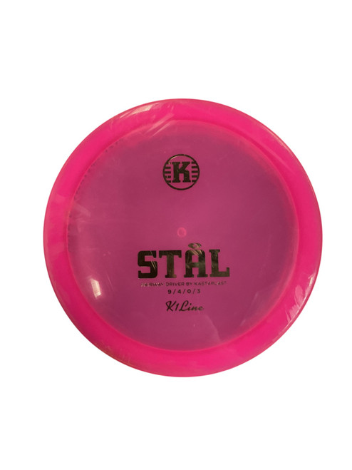 Vist Large View of Product Image Which is Used Kastaplast STAL Disc Golf Driver Pink