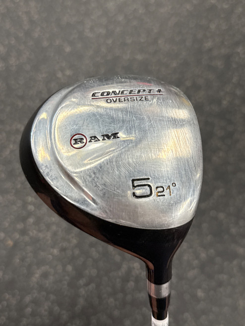 Vist Large View of Product Image Which is Used Ram CONCEPT+ OVERSIZE Mens Fairway Wood RH 5 Wood