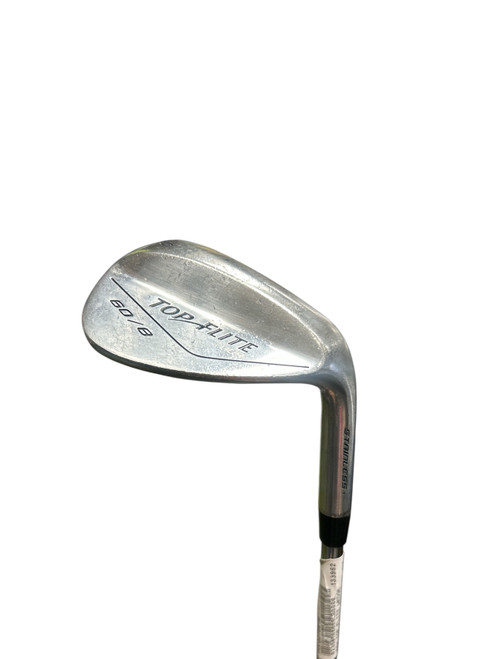 Vist Large View of Product Image Which is Used Top Flite WEDGE Golf Wedge Mens RH 60 Degree