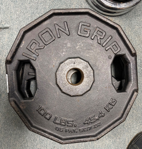 Vist Large View of Product Image Which is Used Olympic Plate (Each) 100 lb