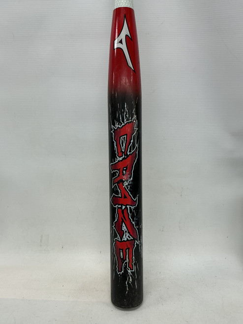 Vist Large View of Product Image Which is Used Mizuno CRAZE BLACK ARRAY CARBON BB/SB Slowpitch Bat 34"