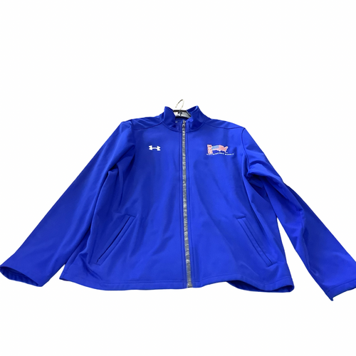 Vist Large View of Product Image Which is Used Under Armour Outerwear Light Jacket M Royal Blue XL
