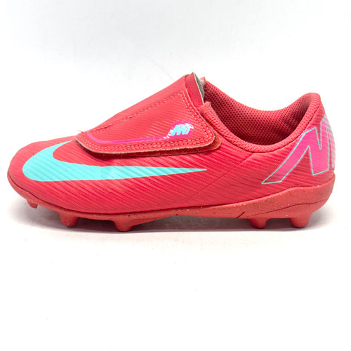 Vist Large View of Product Image Which is Used Nike Soccer Cleats Pink Youth 13.0