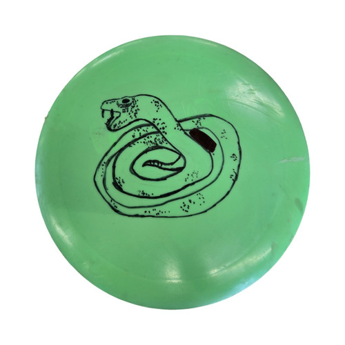 Vist Large View of Product Image Which is Used Innova GSTAR WRAITH Disc Golf Driver Neon Green