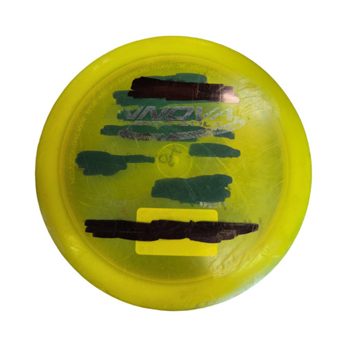Vist Large View of Product Image Which is Used Innova CHAMPION MONARCH DRIVER Disc Golf Driver Yellow