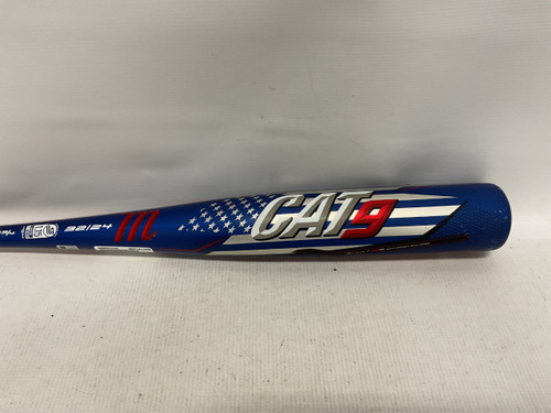Vist Large View of Product Image Which is Used Marucci CAT9 BB/SB USSSA 2 3/4 Bat 32"