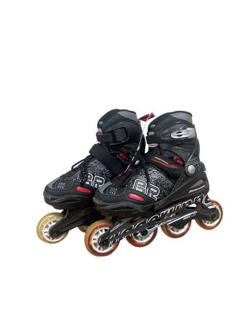 Vist Large View of Product Image Which is Used Bladerunner PHOENIX Junior Rec Fitness Skates Black Adjustable