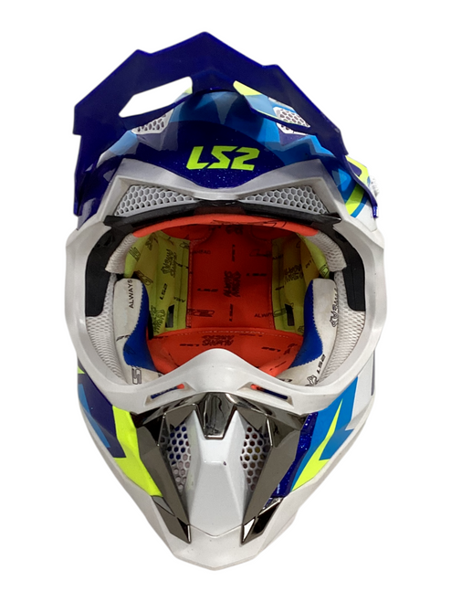 Vist Large View of Product Image Which is Used LS2 SUBVERTER Adult Helmet Royal Blue