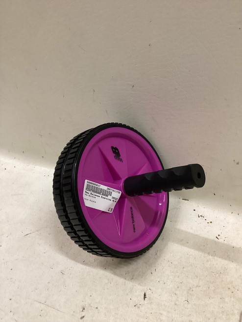 Vist Large View of Product Image Which is Used New Balance Exercise Ab Wheel Purple