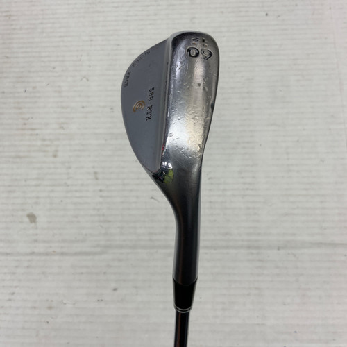 Vist Large View of Product Image Which is Used Cleveland 588 RTX SATIN CHROME Golf Wedge Mens RH 60 Degree