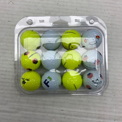 Vist Large View of Product Image Which is Used Callaway CHROME TOUR ASSORTED 12 Pack - Golf Balls