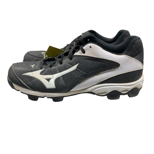 Vist Large View of Product Image Which is Used Mizuno CLEATS BB/SB Cleats Black Senior 7.5