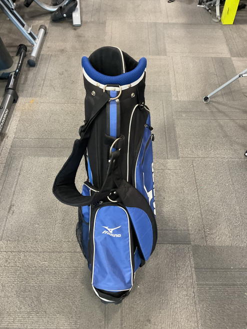 Vist Large View of Product Image Which is Used Mizuno 7 WAY STAND BAG Mens Stand Bag Royal Blue