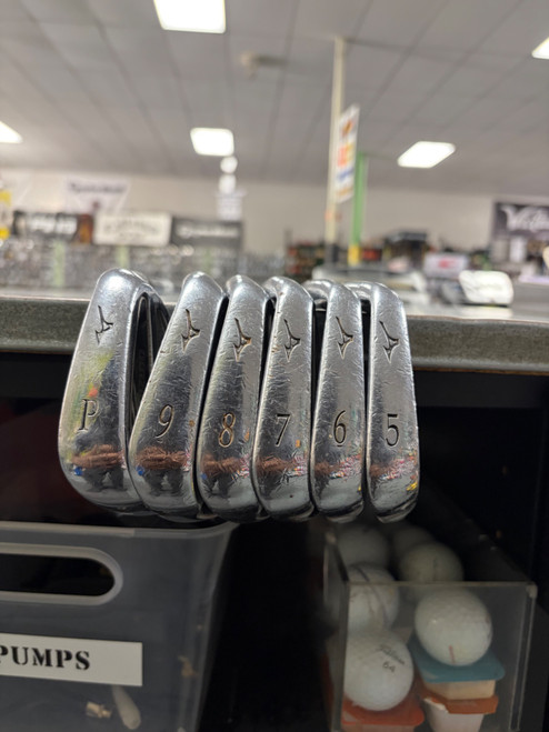 Vist Large View of Product Image Which is Used Mizuno MP58 Mens Iron Set RH 5I-PW