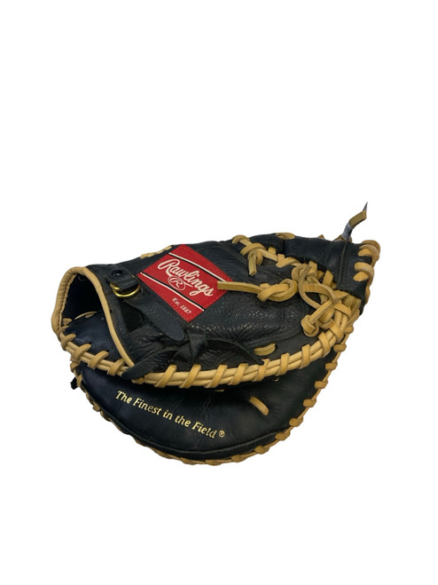 Vist Large View of Product Image Which is Used Rawlings H315CMBC BB/SB Catchers RH Throw Black 31 1/2"