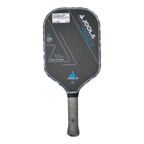 Vist Large View of Product Image Which is Used PERSEUS BEN JOHNS Pickleball Racquet Black Unknown