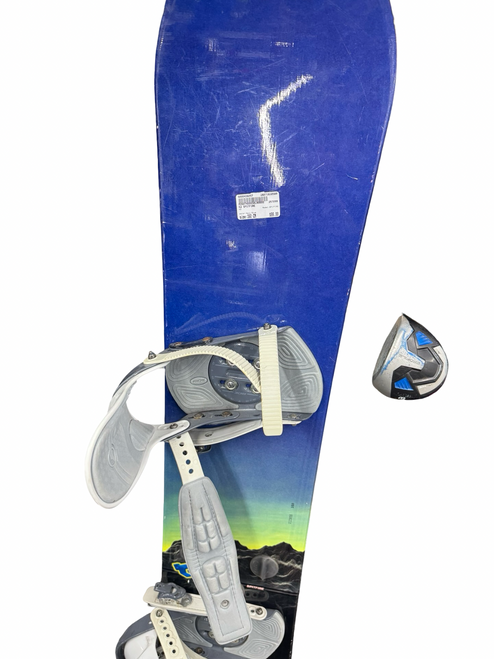 Vist Large View of Product Image Which is Used K2 SPITFIRE Mens Board/Bindings Navy Blue 160 cm