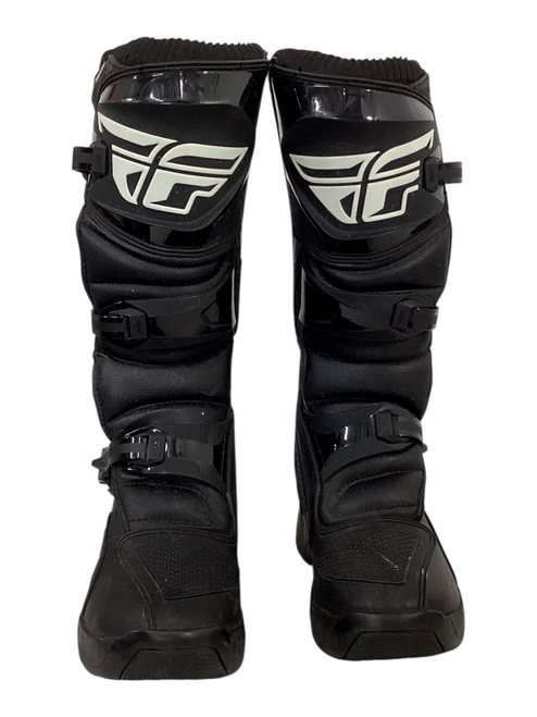 Vist Large View of Product Image Which is Used FLY RACING MAVERIK BOOTS Mens Boots Black 