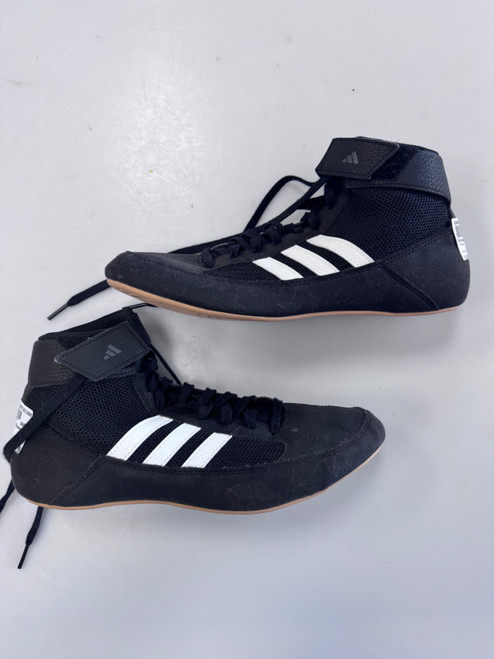 Vist Large View of Product Image Which is Used Adidas Wrestling Shoes Black Senior 8