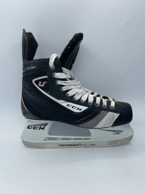 Vist Large View of Product Image Which is Used CCM U+ Senior Hockey Skate Senior 7.5