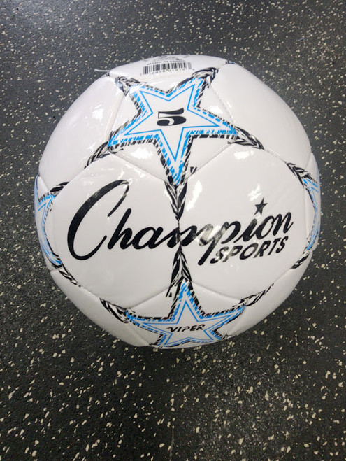Vist Large View of Product Image Which is New Viper Soccer Ball size 5