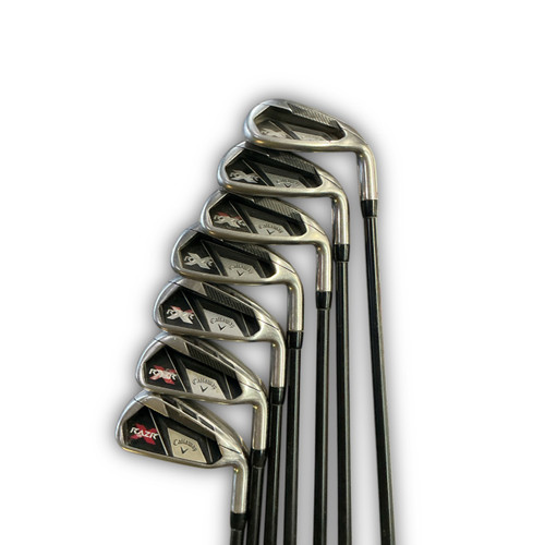 Vist Large View of Product Image Which is Used Callaway RAZR X 5I-W Mens Iron Set RH 5I-GW/AW