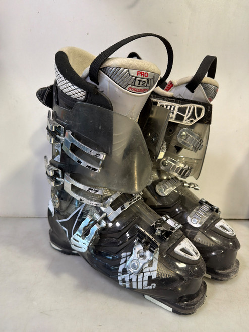 Vist Large View of Product Image Which is Used Atomic HAWK 110 Mens DH Ski Boot Black 275 MP - M09.5 - W10.5