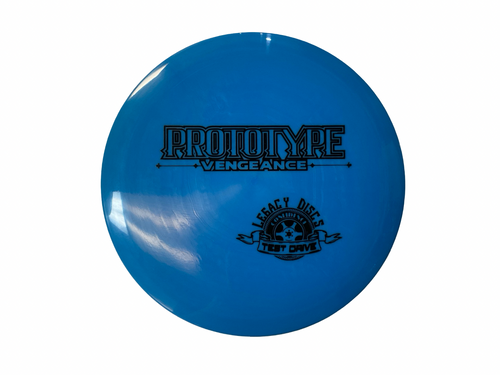 Vist Large View of Product Image Which is Used Legacy PROTOTYPE VENGEANCE Disc Golf Driver Royal Blue