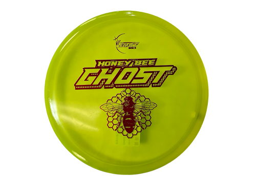 Vist Large View of Product Image Which is Used Legacy HONEY BEE GHOST Disc Golf Mid Range Yellow