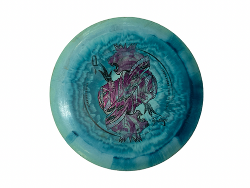 Vist Large View of Product Image Which is Used Prodigy D2 QUEEN OF FLIGHT Disc Golf Driver Sky Blue