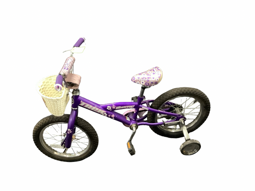 Vist Large View of Product Image Which is Used Trek MYSTIC BMX Bike Girls Purple 16"