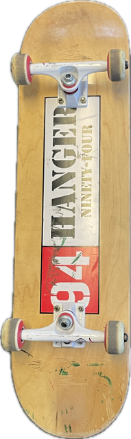 Vist Large View of Product Image Which is Used 94 HANGER Complete Skateboard Black Regular
