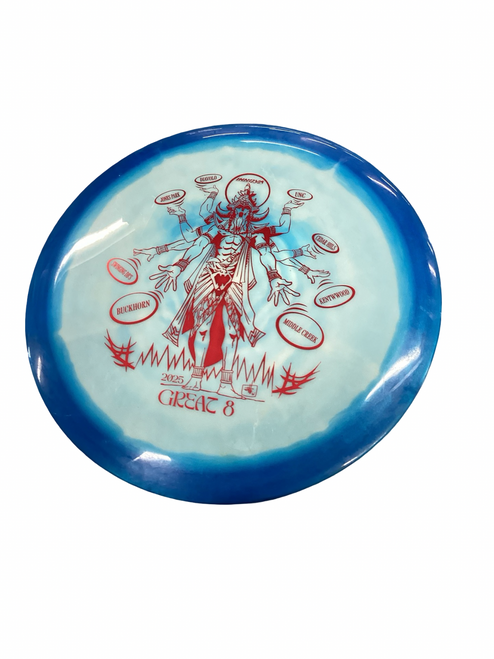 Vist Large View of Product Image Which is Used Innova ROADRUNNER Disc Golf Driver Royal Blue
