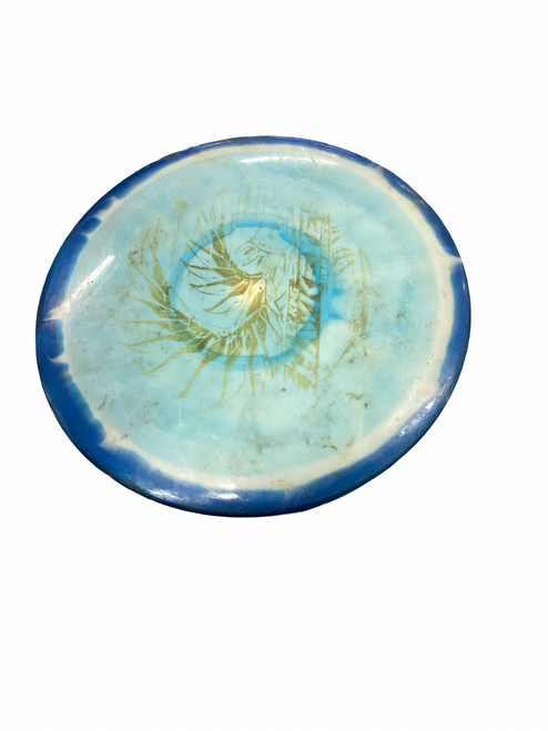 Vist Large View of Product Image Which is Used Innova HAWKEYE Disc Golf Driver Royal Blue