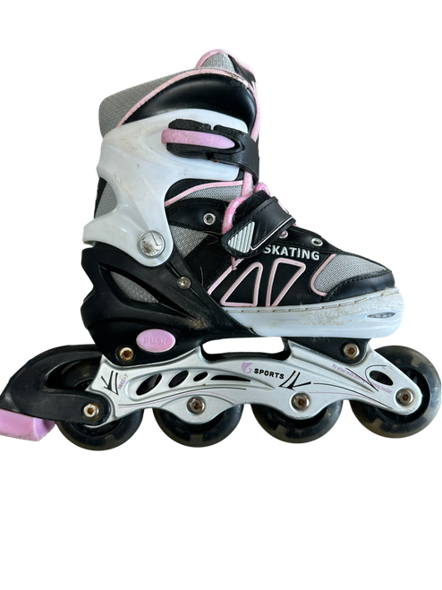 Vist Large View of Product Image Which is Used Bladerunner ABEC ADJ Junior Rec Fitness Skates Pink Adjustable