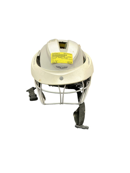 Vist Large View of Product Image Which is Used Cascade WOMENS HELMET Lacrosse Helmet White One Size