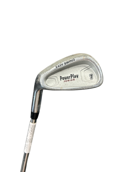 Vist Large View of Product Image Which is Used Power Play JUNIOR CLUB Jr Individual Iron LH 7 Iron