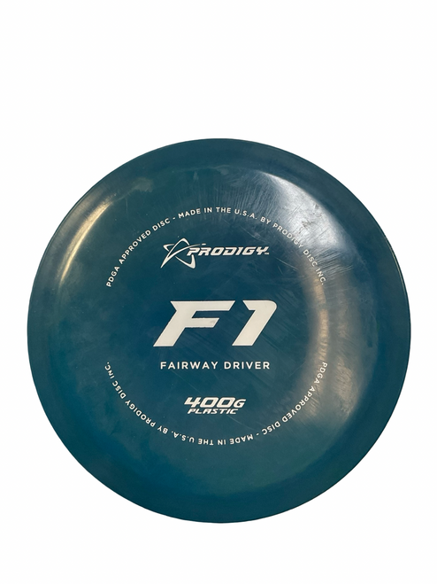 Vist Large View of Product Image Which is Used Prodigy F1 Disc Golf Driver Teal