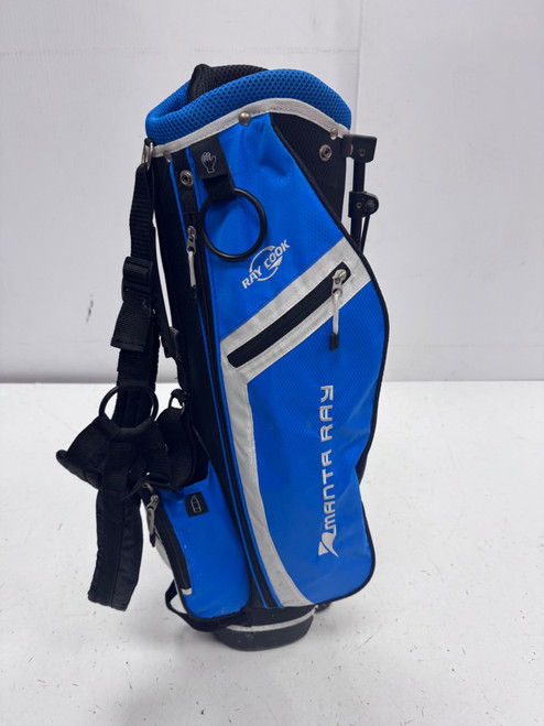 Vist Large View of Product Image Which is Used Ray Cook MANTA RAY Jr Stand Bag Royal Blue