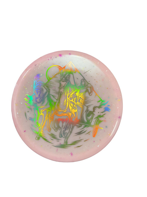 Vist Large View of Product Image Which is Used Innova CHAMPION Disc Golf Driver Pink