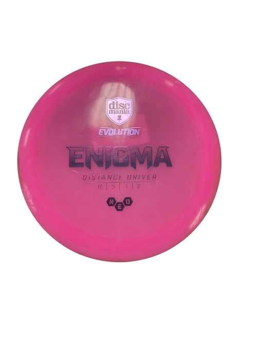 Vist Large View of Product Image Which is Used Discmania EVOLUTION ENIGMA Disc Golf Driver Pink