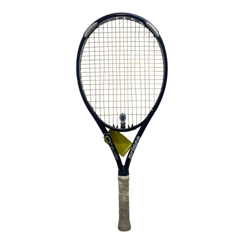 Vist Large View of Product Image Which is Used Prince OS SILVER Adult Tennis Racquet Black 4 5/8"