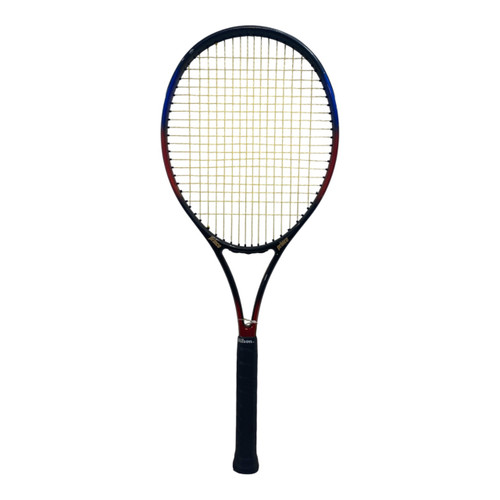 Vist Large View of Product Image Which is Used Prince LONGBODY Adult Tennis Racquet Red 4 1/2"