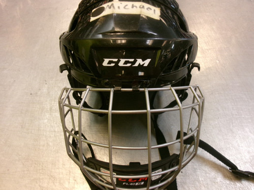 Vist Large View of Product Image Which is Used CCC Hockey Wire Mask Black SM