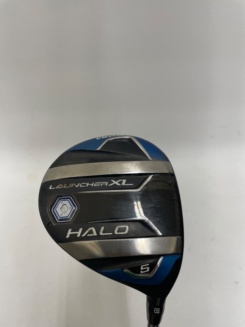 Vist Large View of Product Image Which is Used Cleveland LAUNCHER XL HALO Womens Fairway Wood LH 5 Wood