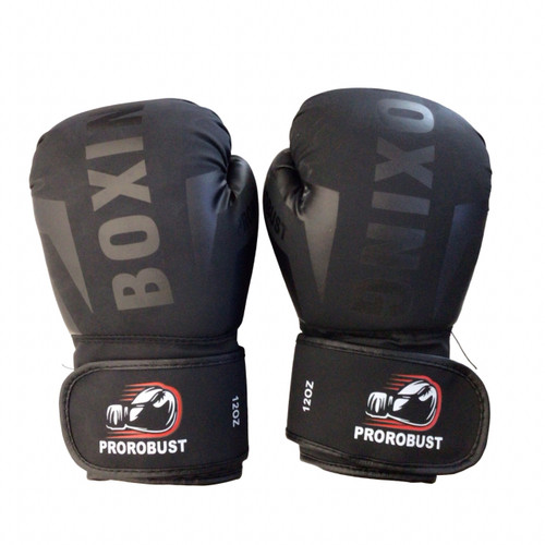 Vist Large View of Product Image Which is Used Boxing Gloves Black M/L