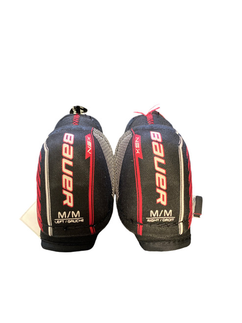Vist Large View of Product Image Which is Used Bauer NSX Youth Elbow Pads MD